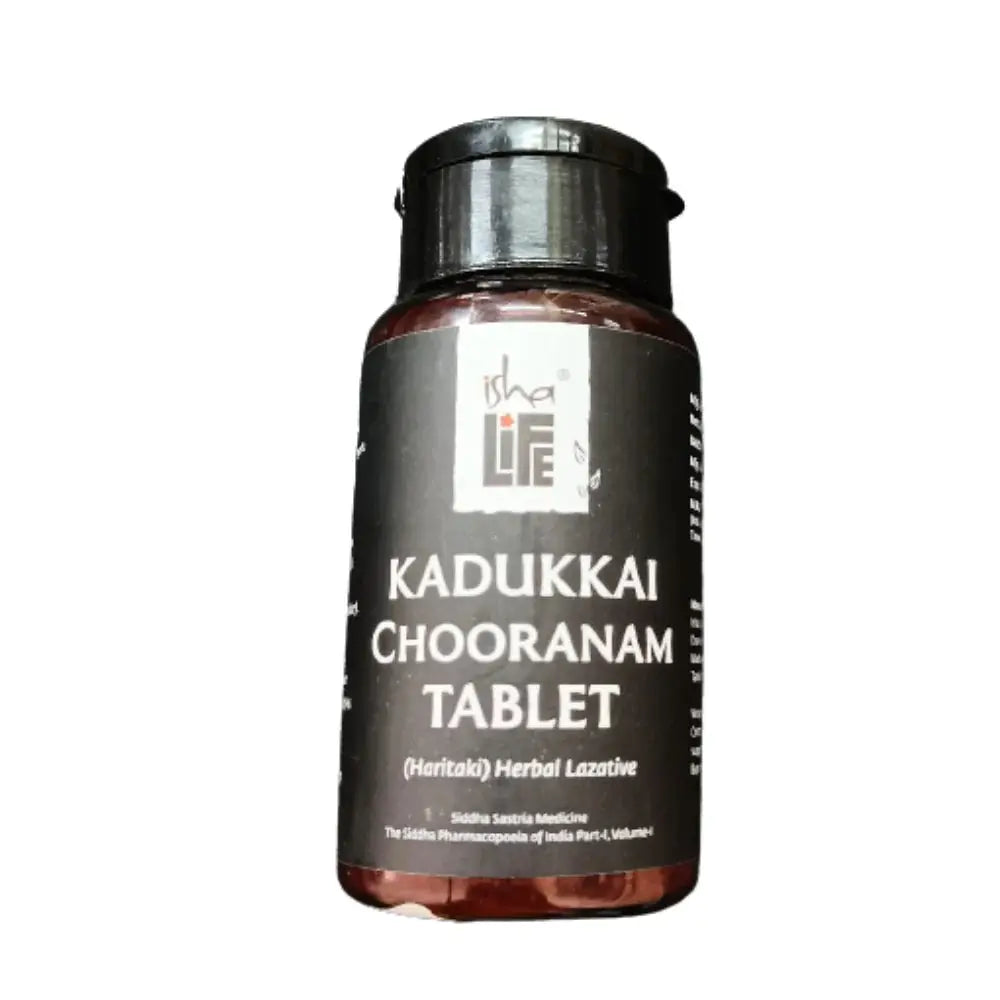 Isha Life Haritaki / Kadukkai Tablets -60 tabs - Mytrendzcart