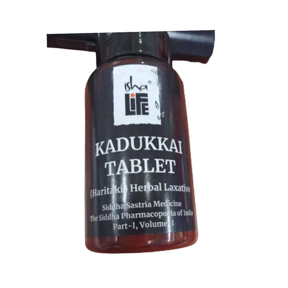 Isha Life Haritaki / Kadukkai Tablets -60 tabs - Mytrendzcart