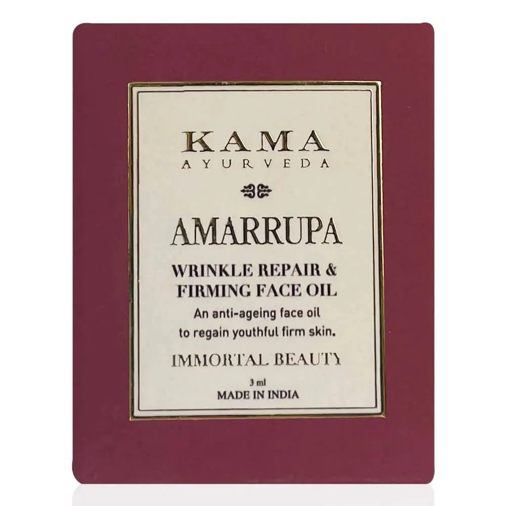 Kama Ayurveda Amarrupa Wrinkle Repair & Firming Face Oil -3 ml - Mytrendzcart