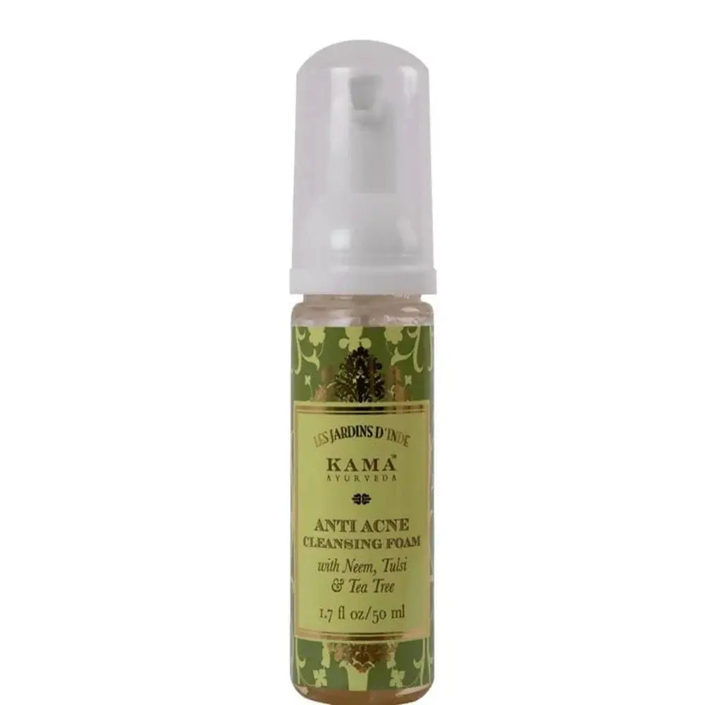 Kama Ayurveda Anti Acne Cleansing Foam -50 ml - Mytrendzcart