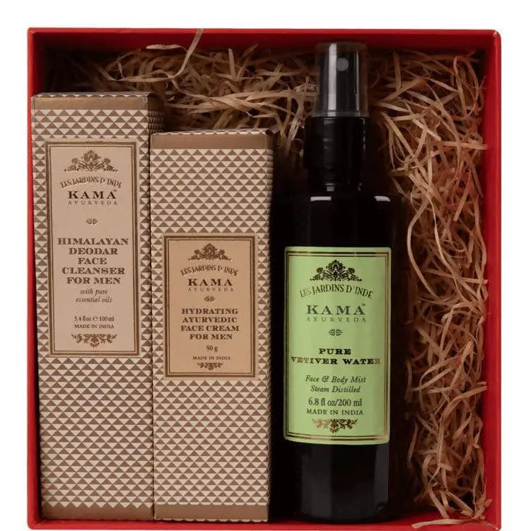 Kama Ayurveda Daily Face Care Regime For Men - Mytrendzcart