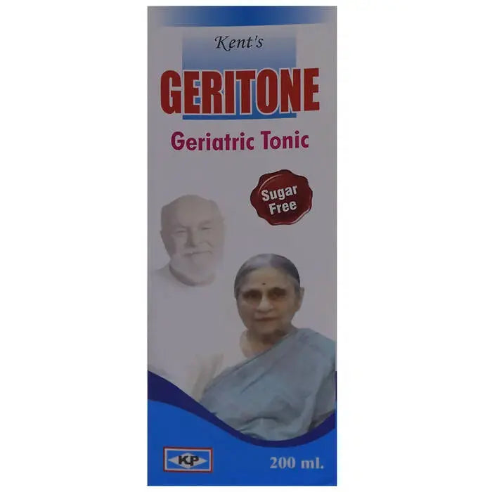 Kent Pharma Geritone Geriatric Tonic Sugar Free - Mytrendzcart