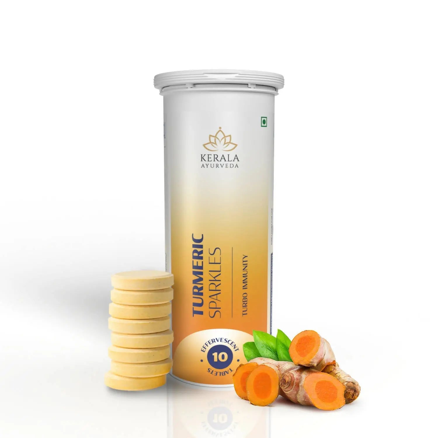 Kerala Ayurveda Turmeric Sparkles Tablets - Mytrendzcart