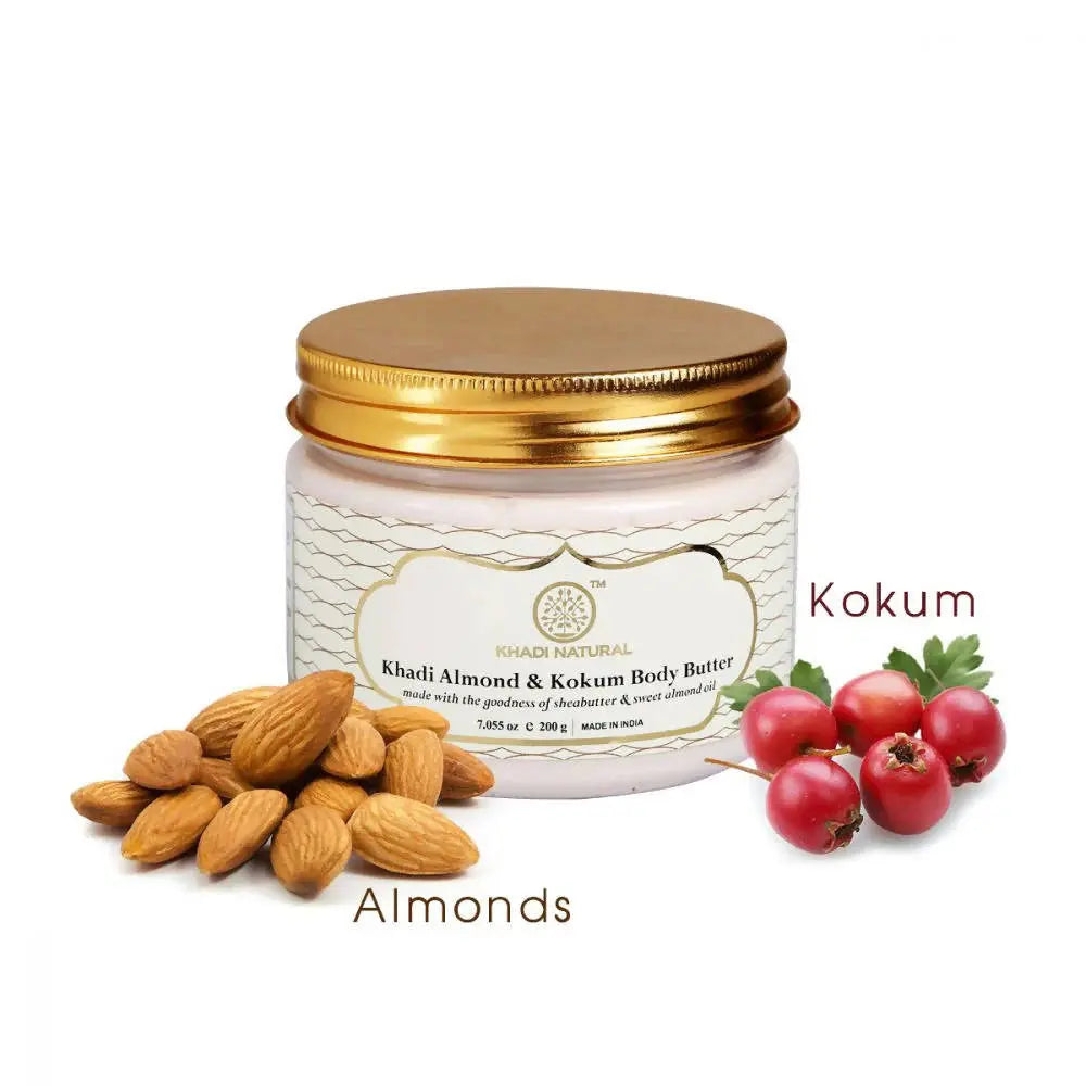 Khadi Natural Almond & Kokum Body Butter -100 gm - Mytrendzcart