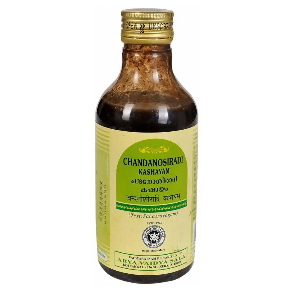 Kottakkal Arya Vaidyasala - Chandanosiradi Kashayam (200ML) - Mytrendzcart