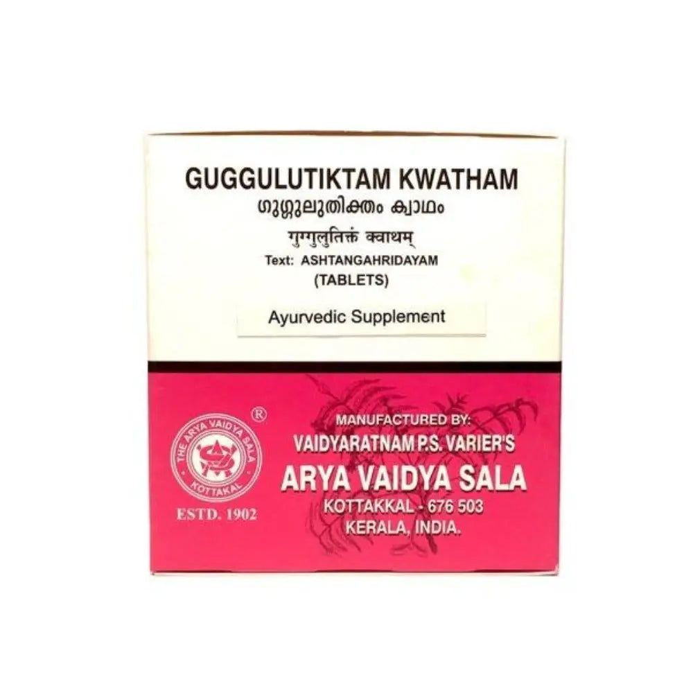 Kottakkal Arya Vaidyasala - Guggulutiktam Kwatham (Tablet) - Mytrendzcart