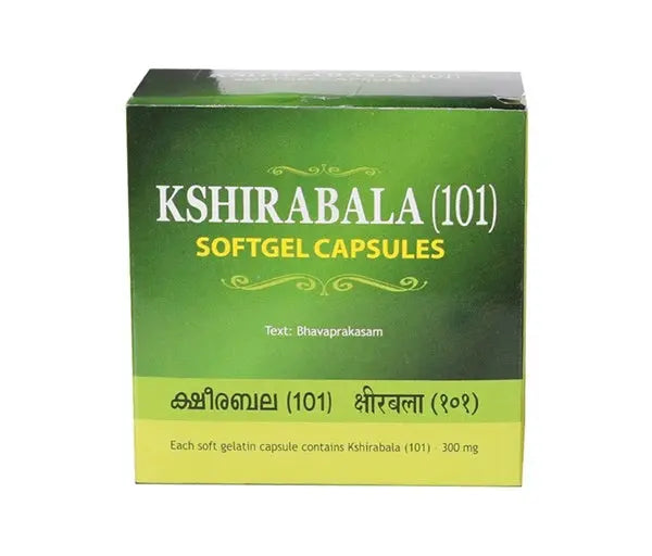 Kottakkal Arya Vaidyasala - Kshirabala (101) Soft Gel Capsule - Mytrendzcart