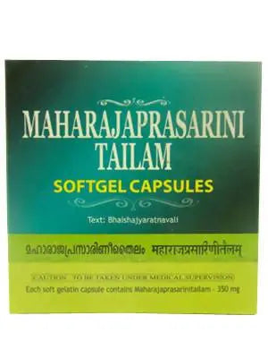 Kottakkal Arya Vaidyasala - Maharajaprasarani Tailam Softgel Capsules - Mytrendzcart