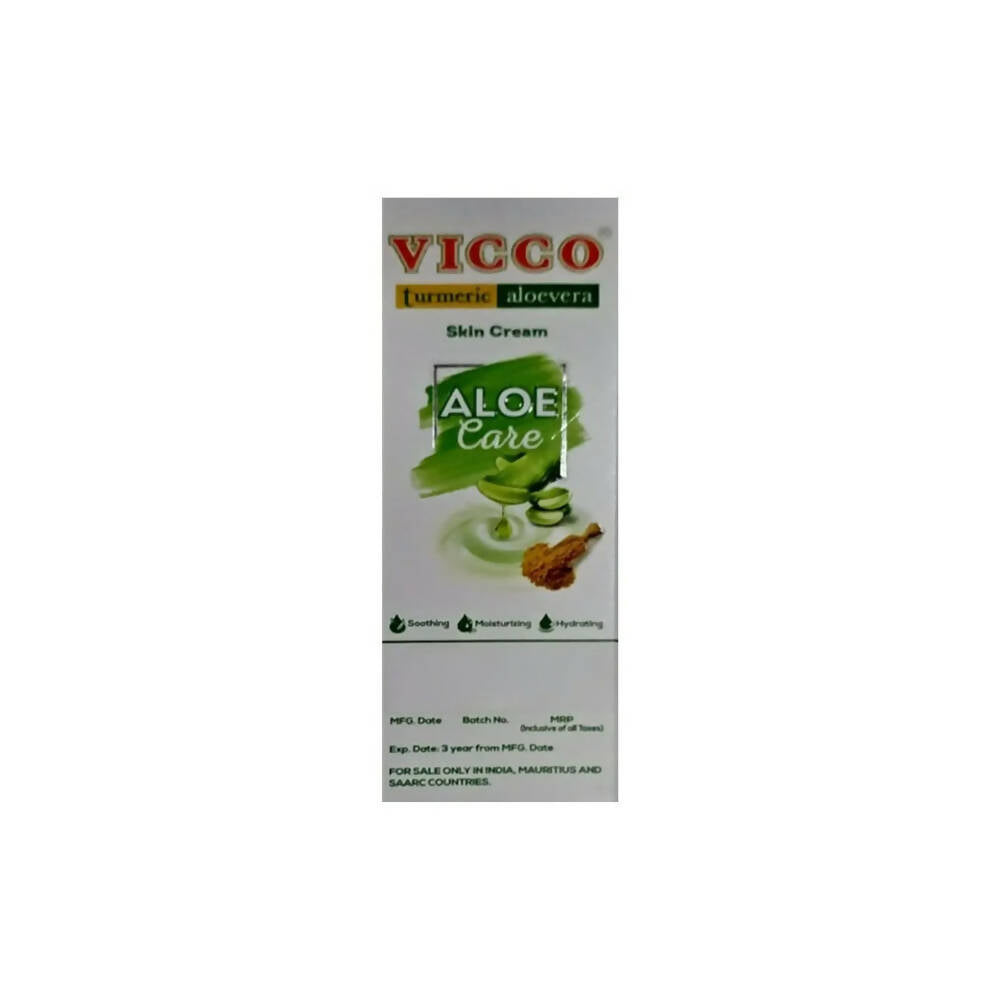 Vicco Turmeric Aloe vera Skin Cream - Mytrendzcart