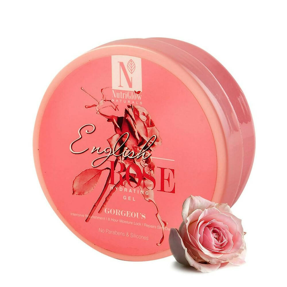 NutriGlow NATURAL'S English Rose Hydrating Gel - Mytrendzcart