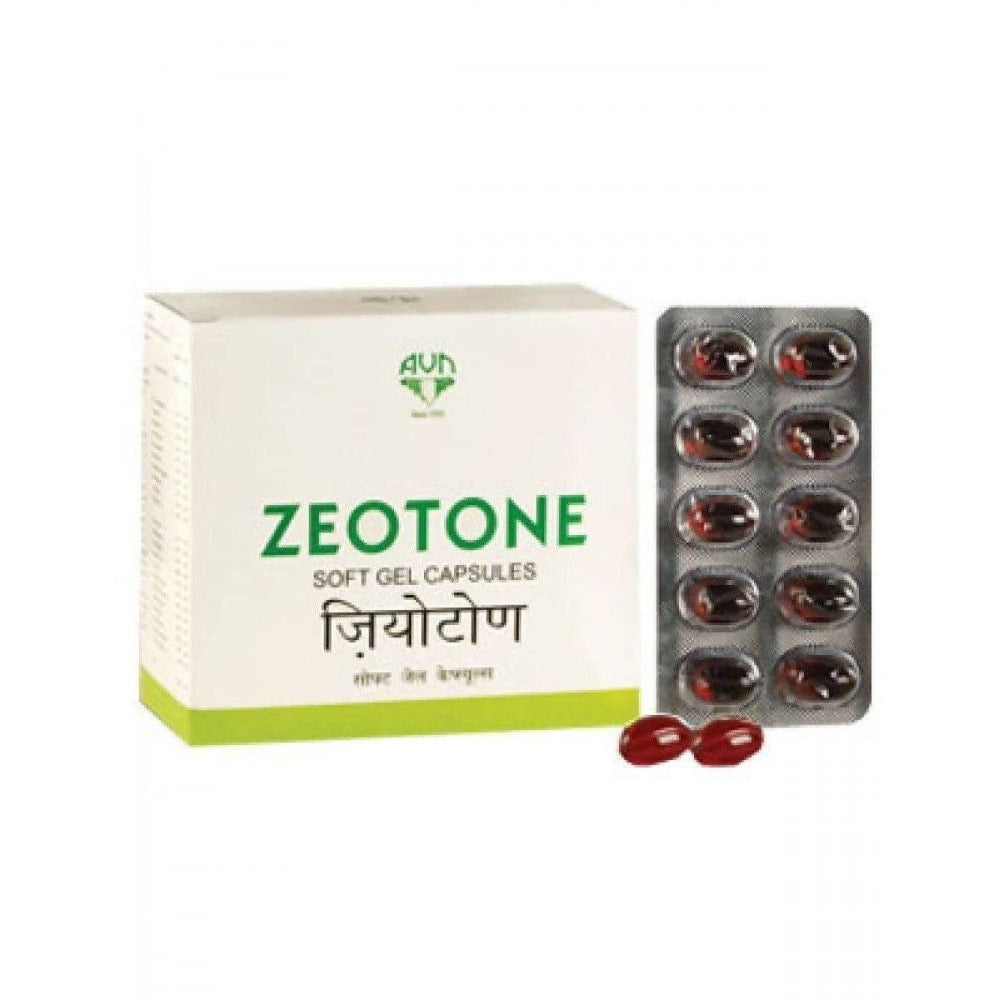 Avn Ayurveda Zeotone Soft Gel Capsules Mytrendzcart