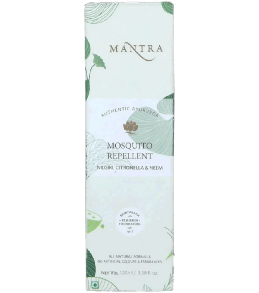 Mantra Herbal Mosquitto Repellent Nilgiri Citronella & Neem -100 ml Mytrendzcart