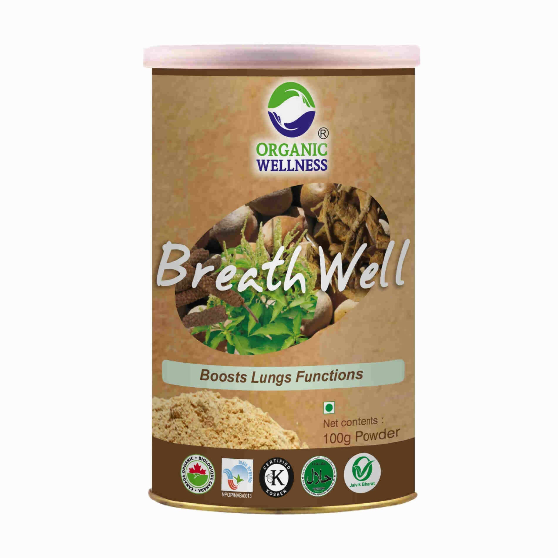 Organic Wellness Breath Well Powder - Mytrendzcart