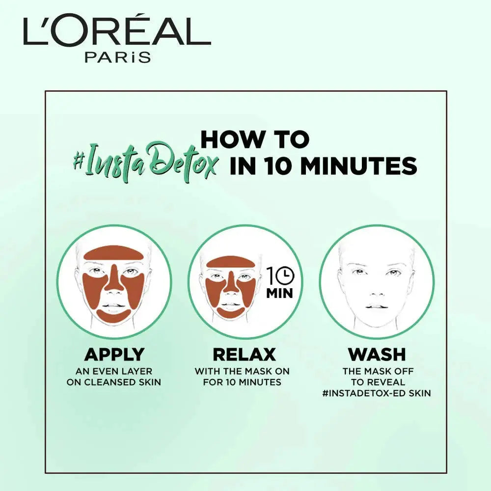 L'Oreal Paris Pure Clay Mask Exfoliate & Refine Pores - Mytrendzcart