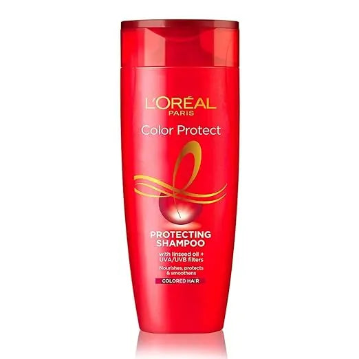 L'Oreal Paris Shampoo, Vibrant & Revived Colour, For Colour-treated Hair, Protects from UVA & UVB, Colour Protect, 340 ml - Mytrendzcart