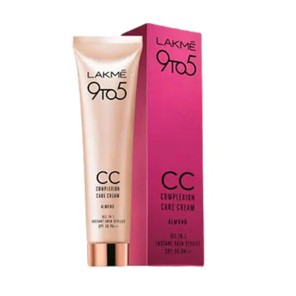 Lakme 9 To 5 Complexion Care CC Cream - Almond -30 gm - Mytrendzcart