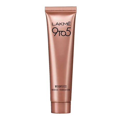 Lakme 9 to 5 Weightless Mousse Foundation - Rose Ivory -6 gm - Mytrendzcart