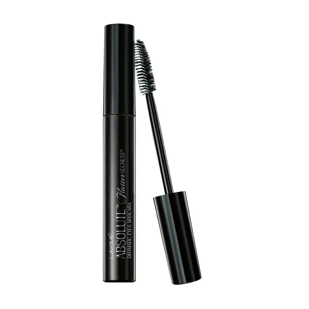 Lakme Absolute Flutter Secrets Dramatic Eyes Mascara, Black, 8 ml -8 ml - Mytrendzcart