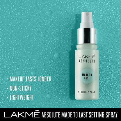 Lakme Absolute Made to Last Setting Spray -60 ml - Mytrendzcart