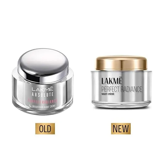 Lakme Absolute Perfect Radiance Brightening Night Cream 50 g|| Daily Repair Face Moisturizer for Illuminated|| Glowing Skin -With Glycerin & Niacinamide - Mytrendzcart