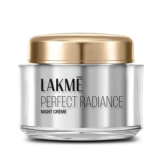 Lakme Absolute Perfect Radiance Brightening Night Cream 50 g|| Daily Repair Face Moisturizer for Illuminated|| Glowing Skin -With Glycerin & Niacinamide - Mytrendzcart