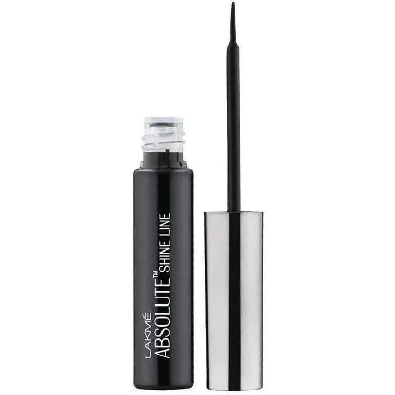 Lakme Absolute Shine Liquid Eye Liner, Black - 4.5 ml -4.5 ml - Mytrendzcart