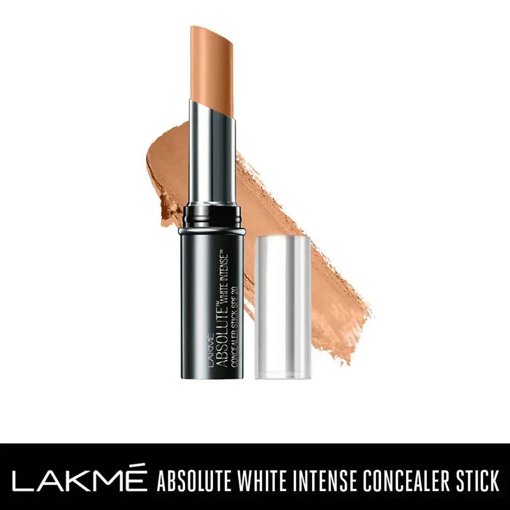 Lakme Absolute White Intense SPF 20 Concealer Stick - Honey -4 Gm - Mytrendzcart