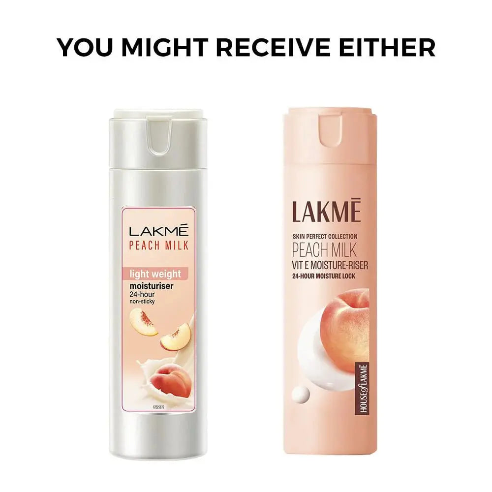 Lakmé Peach Milk Moisturizer Body Lotion -120 ml - Mytrendzcart