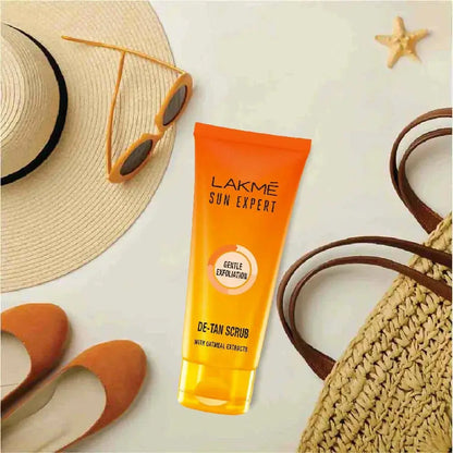 Lakme Sun Expert De-Tan Scrub -50 gm - Mytrendzcart