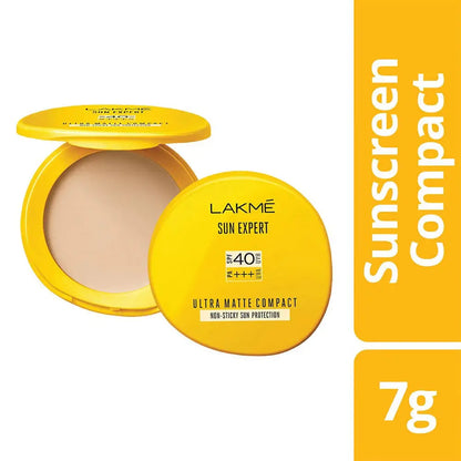 Lakme Sun Expert Ultra Matte Spf 40 PA+++ Compact -7 Gm - Mytrendzcart