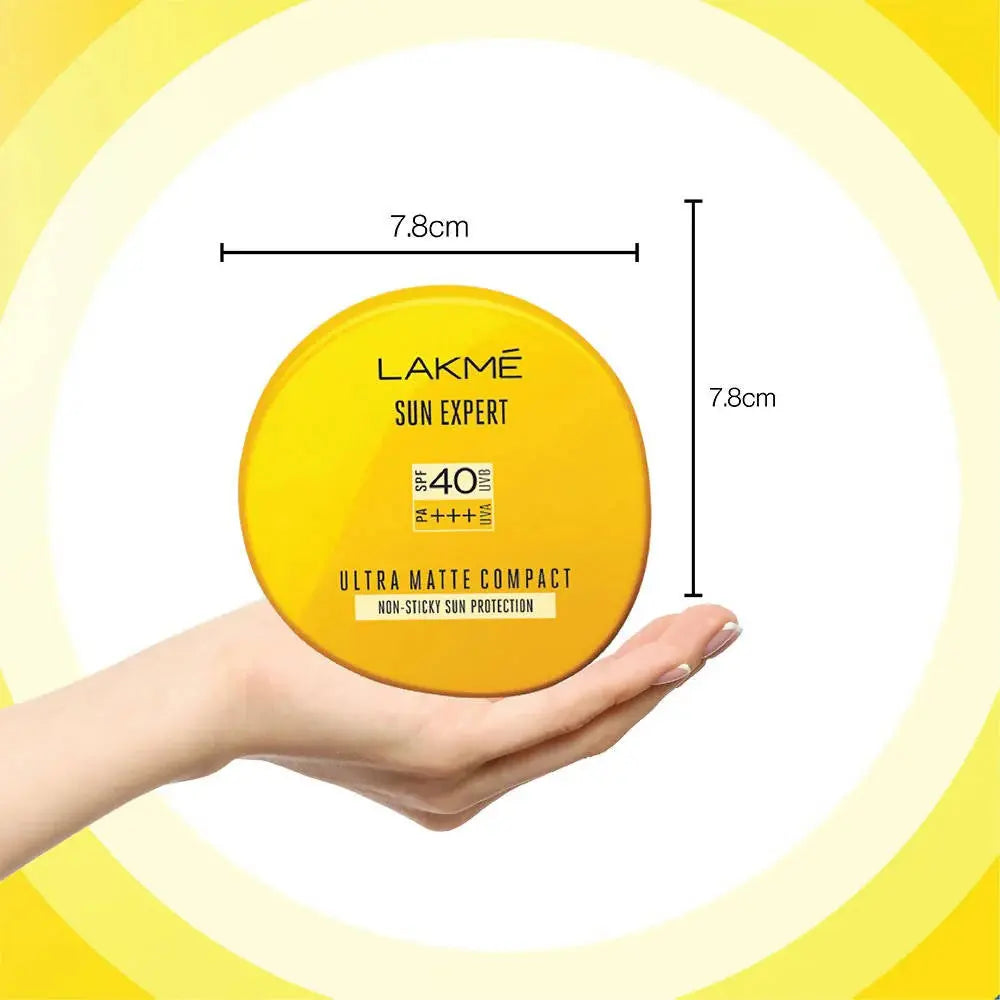 Lakme Sun Expert Ultra Matte Spf 40 PA+++ Compact -7 Gm - Mytrendzcart