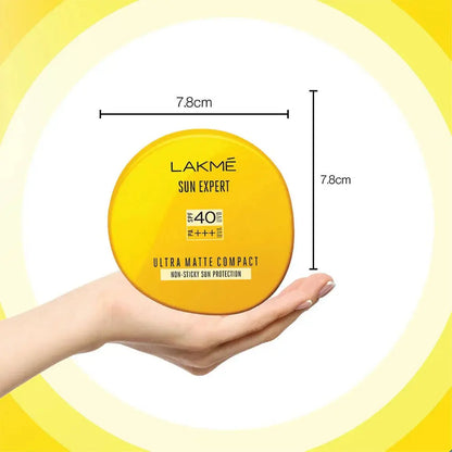 Lakme Sun Expert Ultra Matte Spf 40 PA+++ Compact -7 Gm - Mytrendzcart