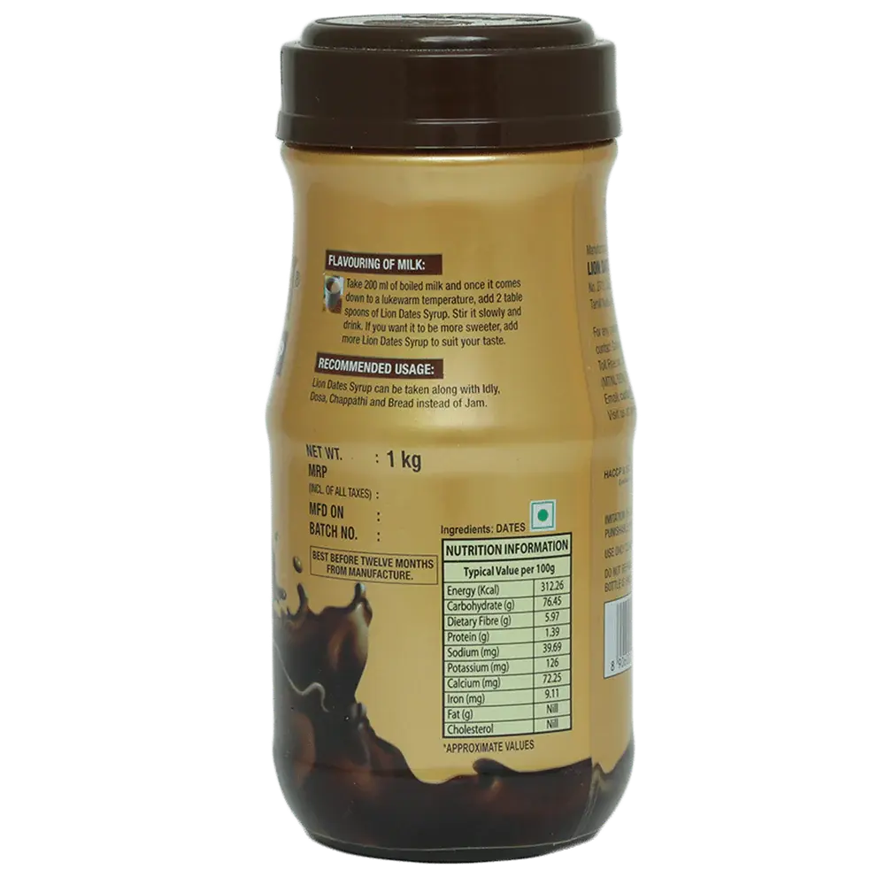 Lion Dates Syrup -250 gm - Mytrendzcart