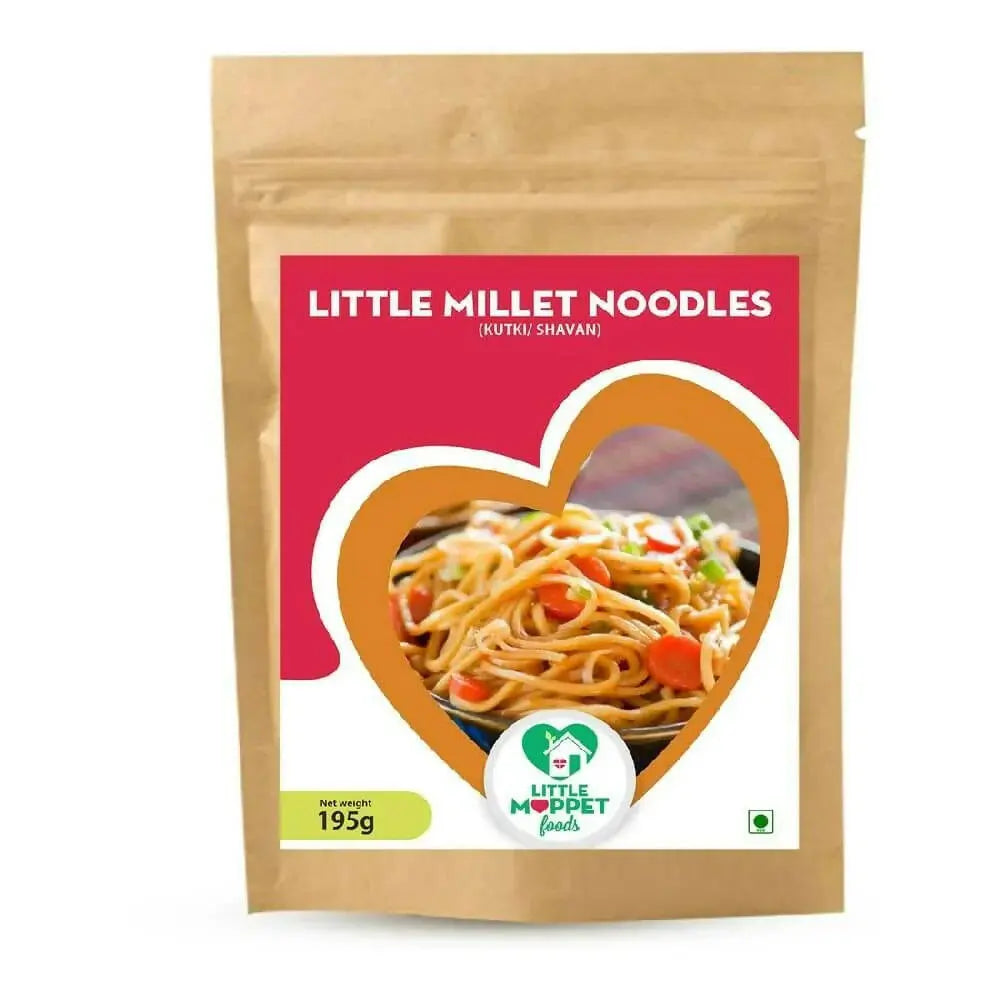 Little Moppet Foods Little Millet Noodles -195 gm - Mytrendzcart