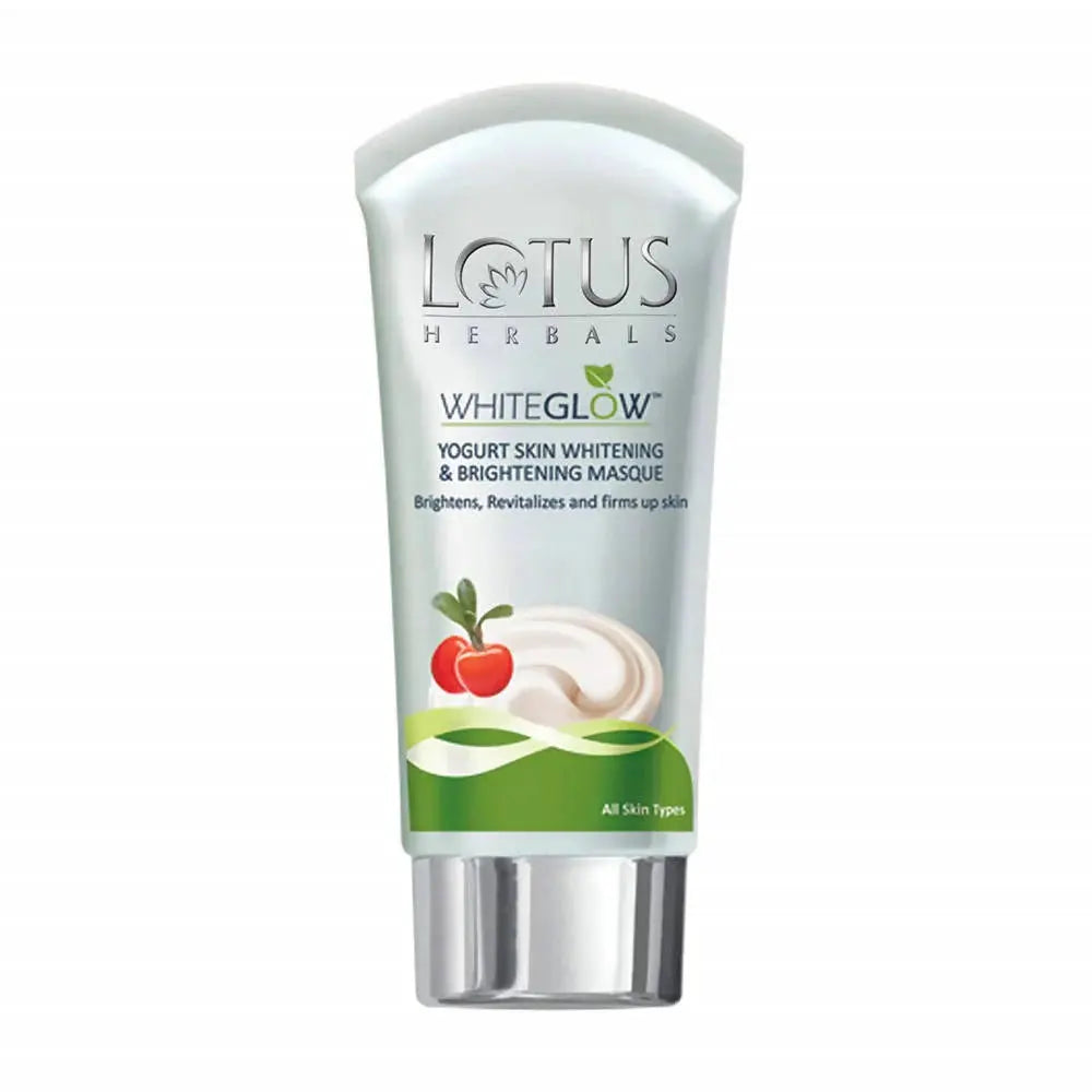 Lotus Herbals White Glow Yogurt Skin Whitening And Brightening Masque - Mytrendzcart