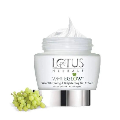 Lotus Herbals Whiteglow Skin Brightening Gel Creme SPF 25 PA+++ -35 gm - Mytrendzcart