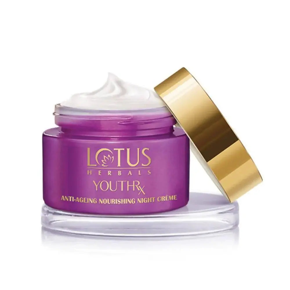 Lotus Herbals Youthrx Anti-Ageing Nourishing Night Creme -50 gm - Mytrendzcart