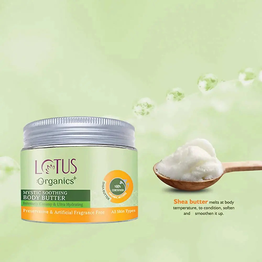 Lotus Organics+ Mystic Soothing Body Butter -100 gm - Mytrendzcart