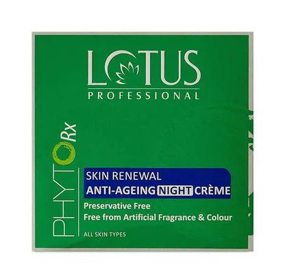 Lotus Professional Phyto Rx Skin Renewal Anti Ageing Night Cream -50 gm - Mytrendzcart