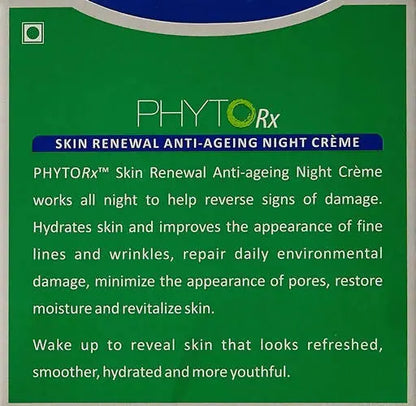 Lotus Professional Phyto Rx Skin Renewal Anti Ageing Night Cream -50 gm - Mytrendzcart