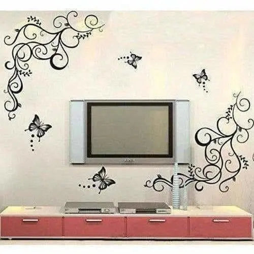 Lovely Black Butterflies Wall Sticker - Mytrendzcart