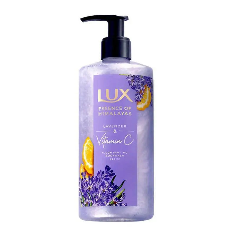 Lux Essence Of Himalayas Lavender & Vitamin C Illuminating Body Wash -400 ml - Mytrendzcart