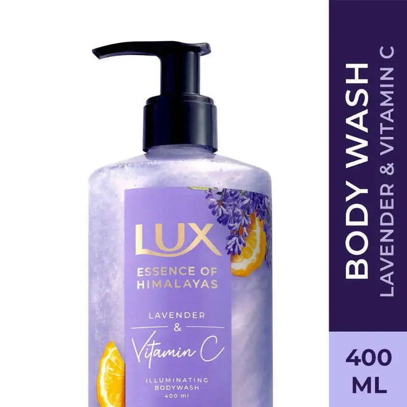 Lux Essence Of Himalayas Lavender & Vitamin C Illuminating Body Wash -400 ml - Mytrendzcart