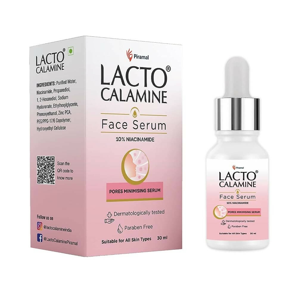 Lacto Calamine 10% Niacinamide Face Serum - Mytrendzcart