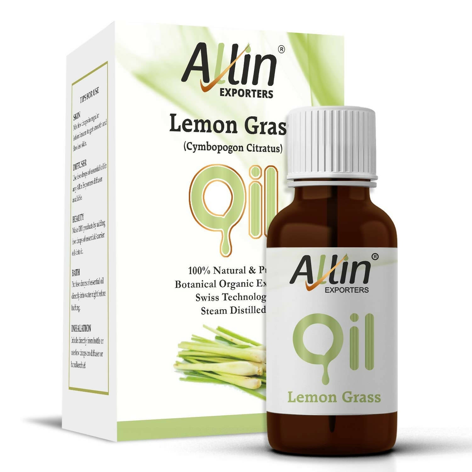 Allin Exporters Lemon Grass Essential Oil - Mytrendzcart