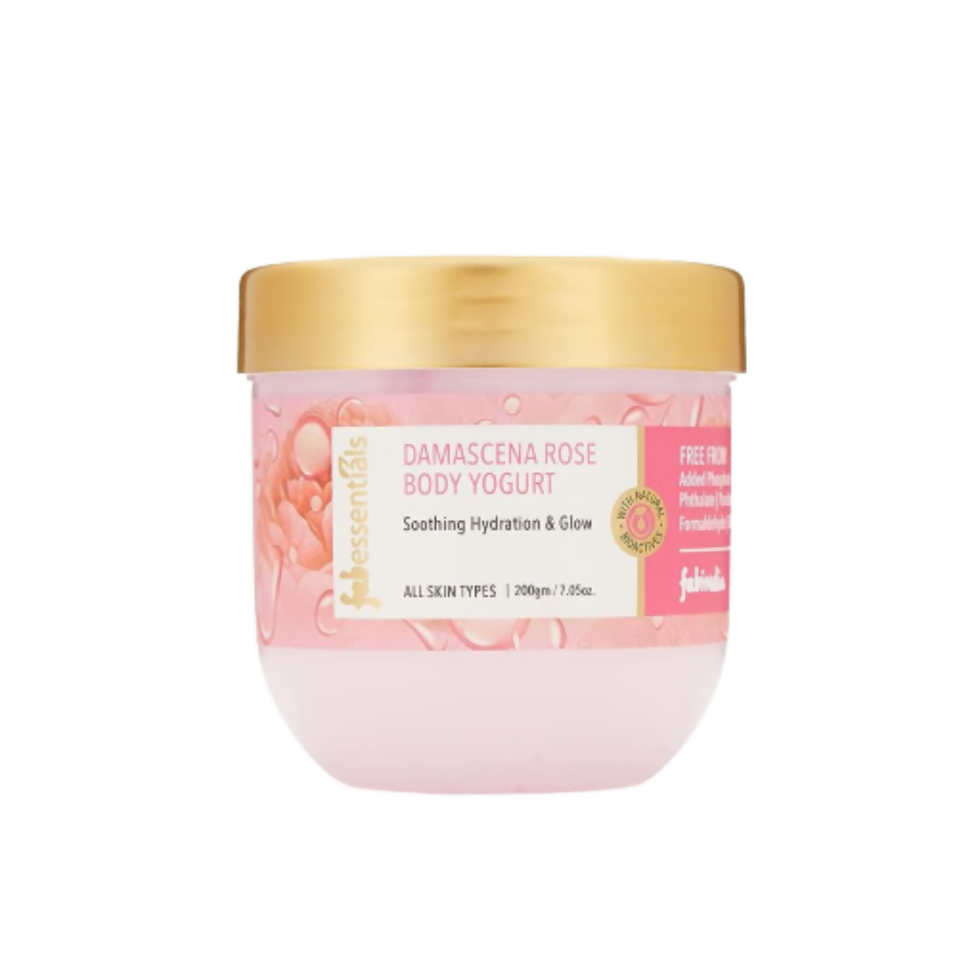 Fabessentials Damacena Rose Body Yogurt - Mytrendzcart