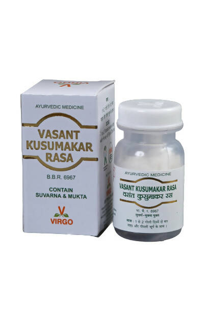 Virgo Vasant Kusumakar Rasa Tablets - Mytrendzcart