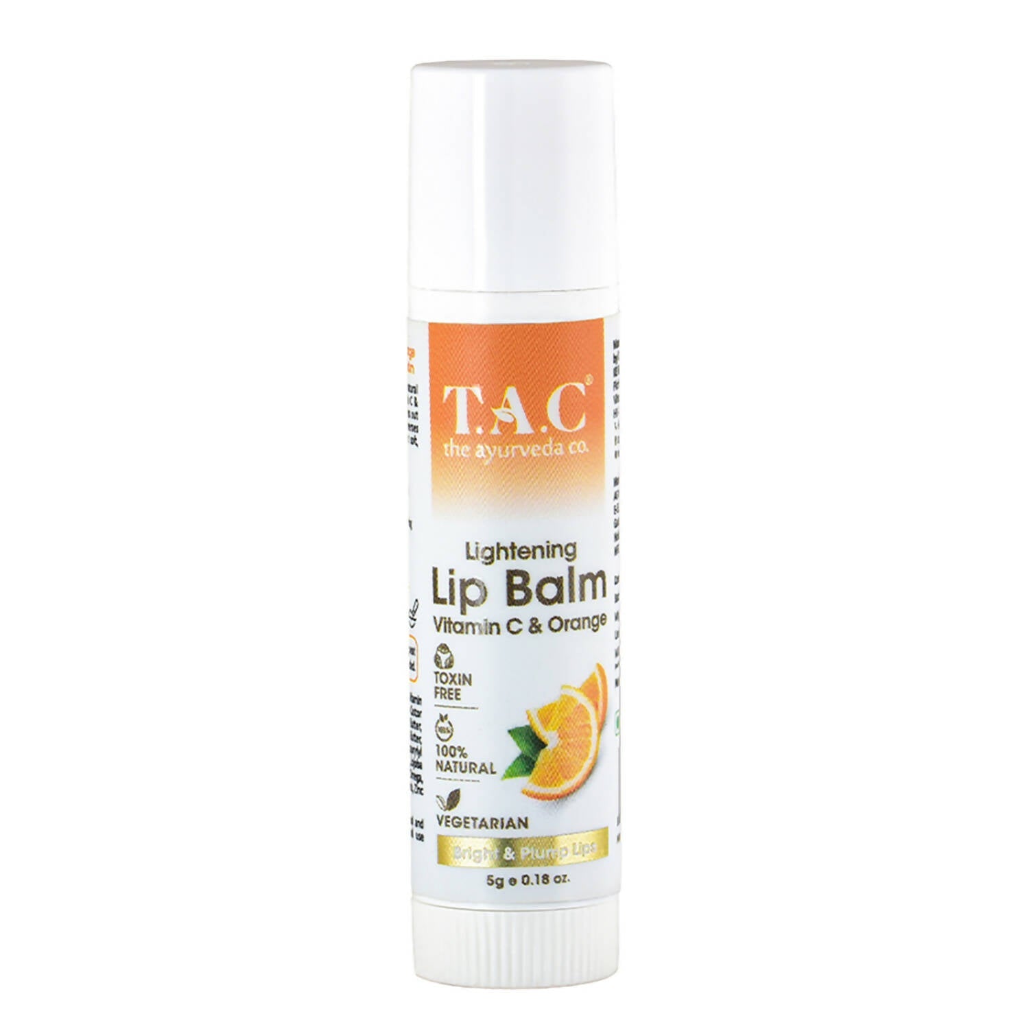 TAC - The Ayurveda Co. Vitamin C & Orange Lip Balm - Mytrendzcart