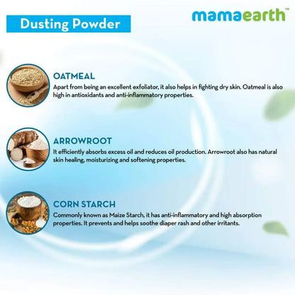 Mamaearth Dusting Powder For Kids -150 gm - Mytrendzcart