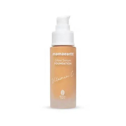 Mamaearth Glow Serum Foundation-Almond Glow -30 ml - Mytrendzcart